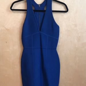 Racer back body-con dress